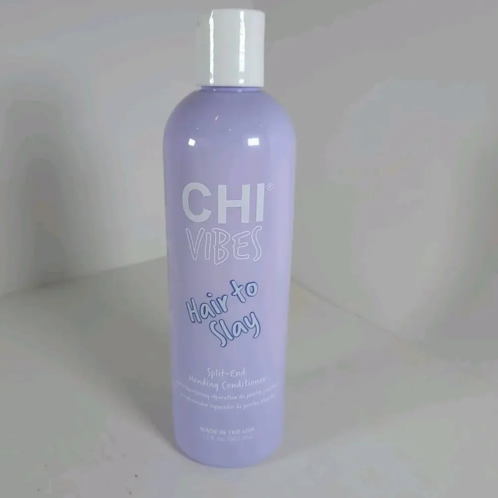 Chi Vibes Hair‎ To Slay Split End Mending Conditioner 12oz NEW Repair Care